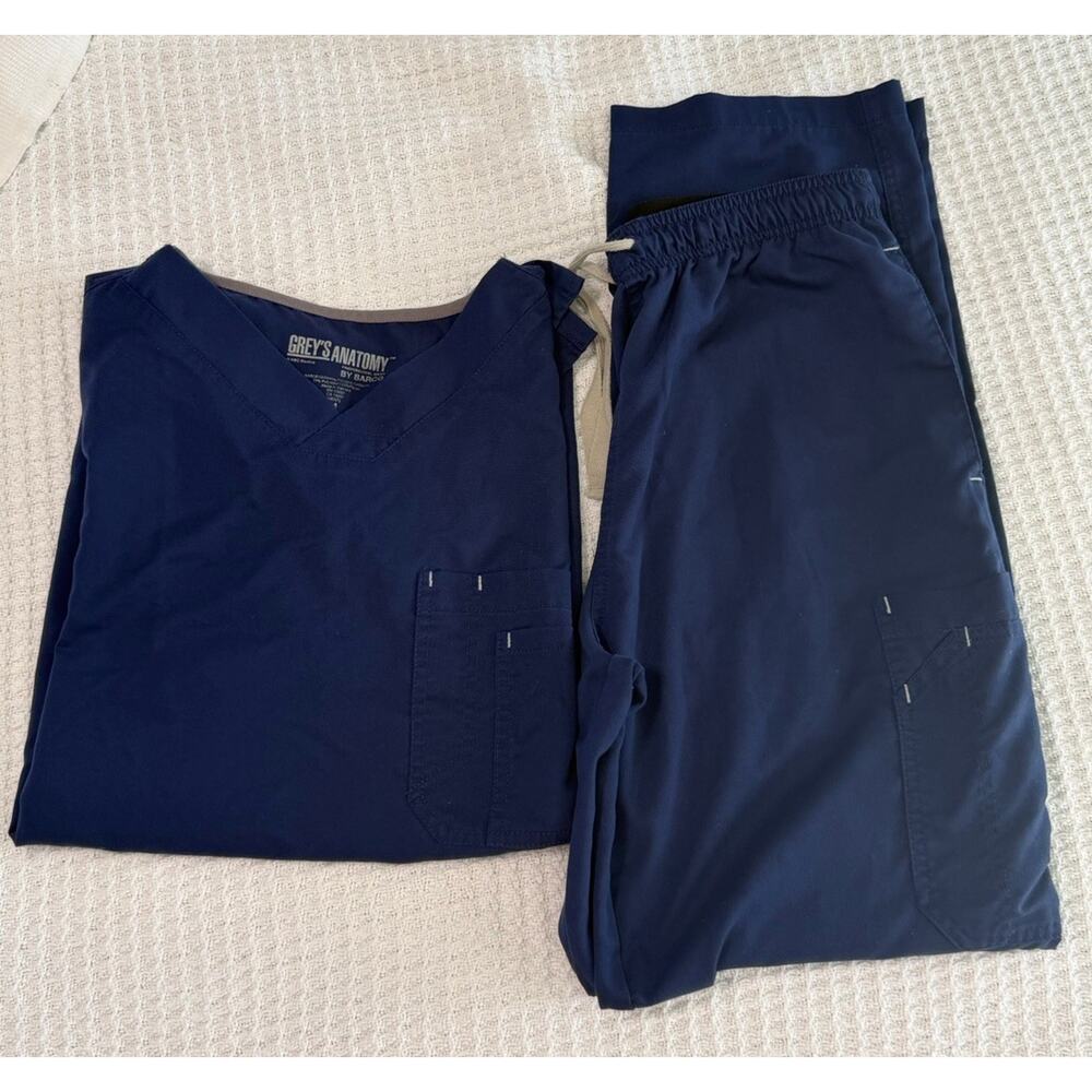 Grey's Anatomy Navy Scrub Set
